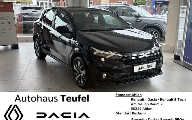 Schwarz Neu 2025 Dacia Sandero Expression Limousine | 17.130 € - Bild 1/4