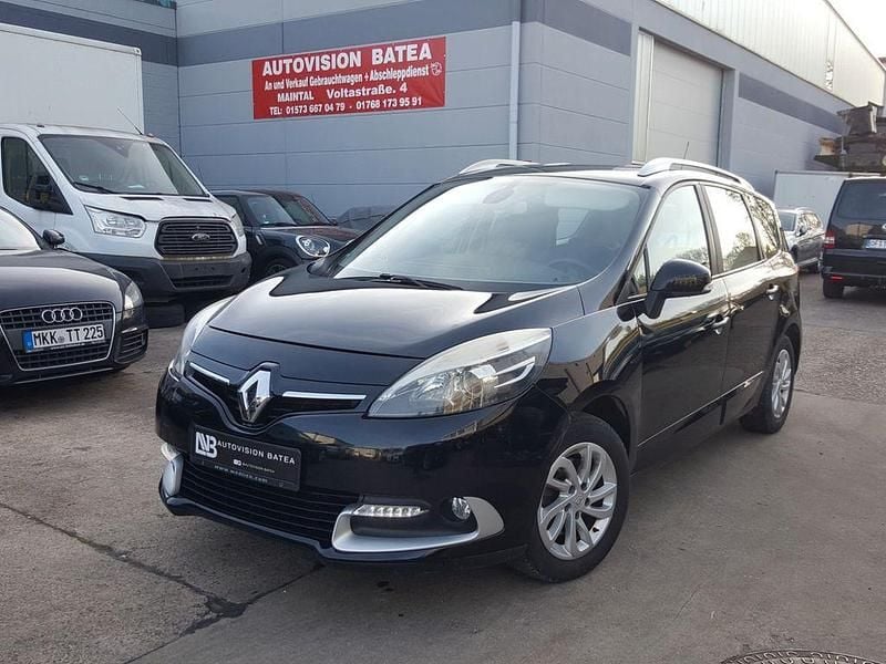 Schwarz Gebraucht 2013 Renault Grand Scénic III Initiale Paris Van / Kleinbus | 3.250 € (Superpreis) - Bild 1/4