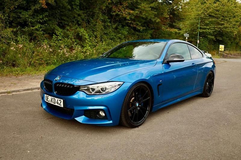 Blau Gebraucht 2014 BMW 435 M Sport Coupé | 22.650 € (Guter Preis) - Bild 1/4