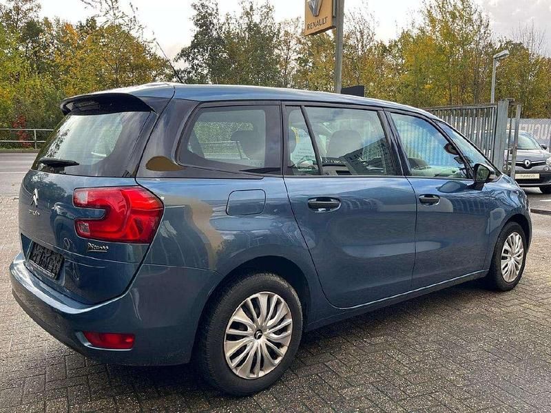 Gebraucht Citroën C4 SpaceTourer Attraction 120 PS (88 kW) 2014 Lackierung blau kyanos/typ aus Van / Kleinbus