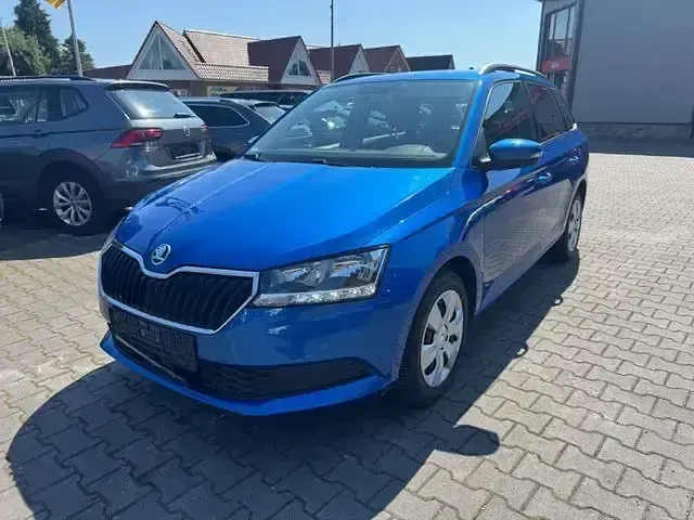 Gebraucht Skoda Fabia Ambition 95 PS (69 kW) 2019 Blau Kleinwagen