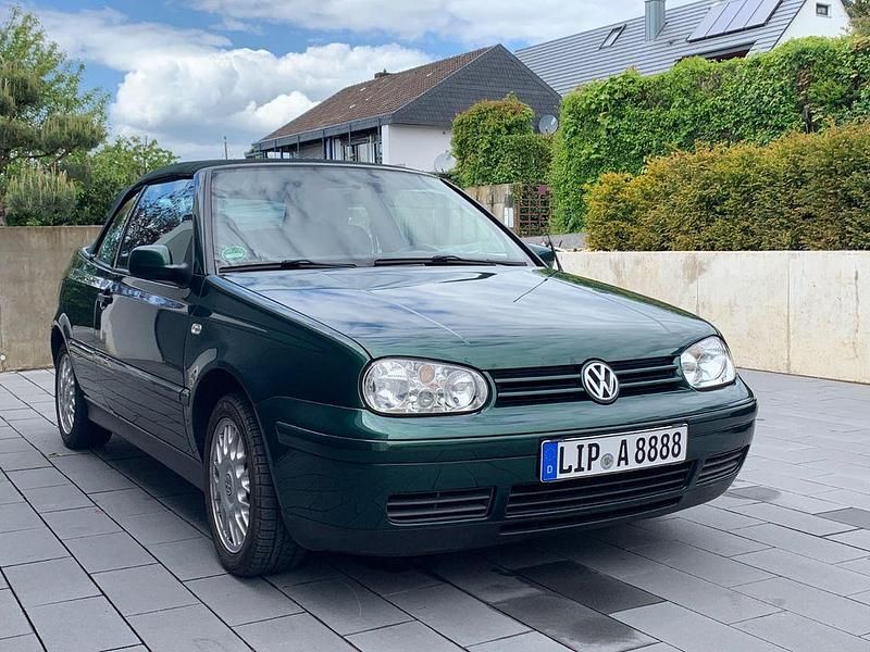 Gebraucht VW Golf Cabriolet 101 PS (74 kW) 2000 Grün Cabrio