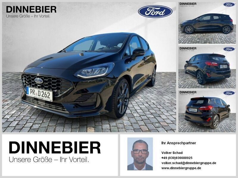 Schwarz Gebraucht 2023 Ford Fiesta ST-Line Kleinwagen | 18.490 € (Fairer Preis) - Bild 1/2