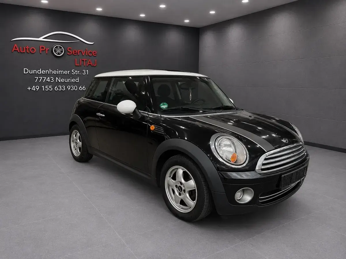 Gebraucht Mini Cooper 120 PS (88 kW) 2008 Schwarz Kleinwagen