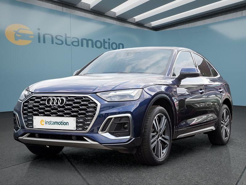 Blau Gebraucht 2022 Audi Q5 Sportback SUV | 38.949 € (Fairer Preis) - Bild 1/4