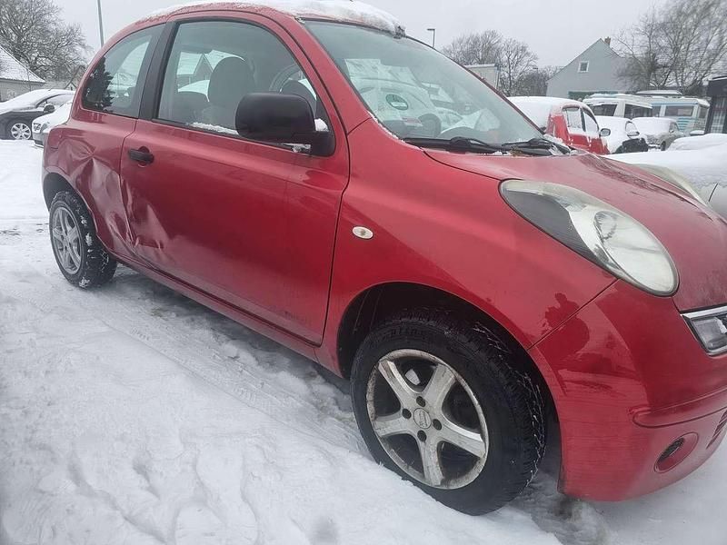 Gebraucht Nissan Micra 80 PS (58 kW) 2010 Rot Kleinwagen