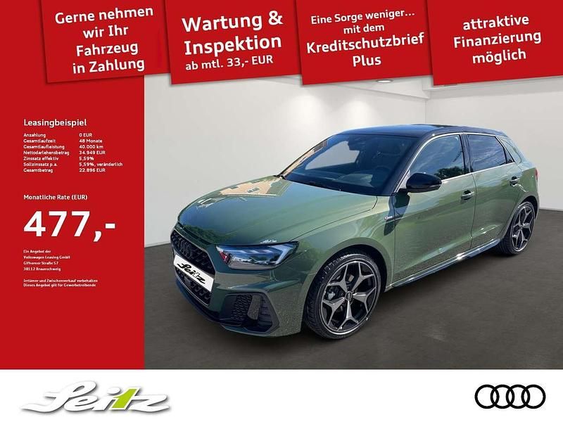 Grün Neu 2025 Audi A1 Sportback S-Line Kleinwagen | 34.949 € (Teuer) - Bild 1/3