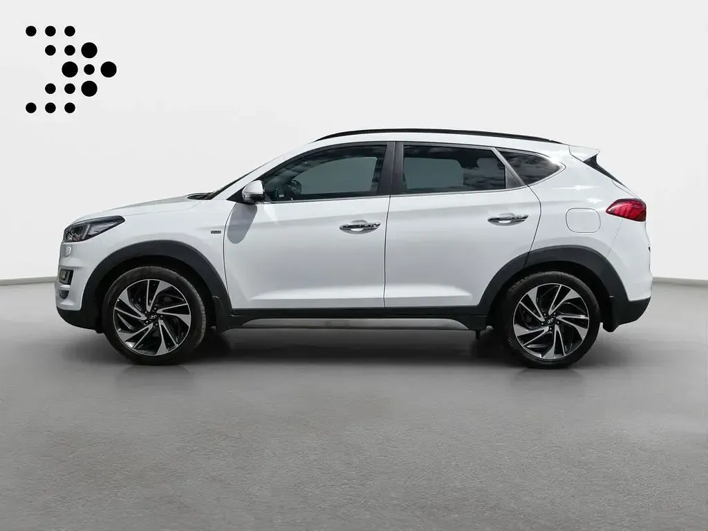 Gebraucht Hyundai Tucson 185 PS (136 kW) 2019 Weiß SUV
