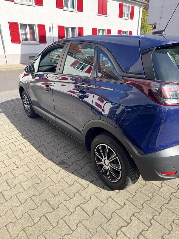 Gebraucht Opel Crossland X 110 PS (80 kW) 2017 Blau SUV