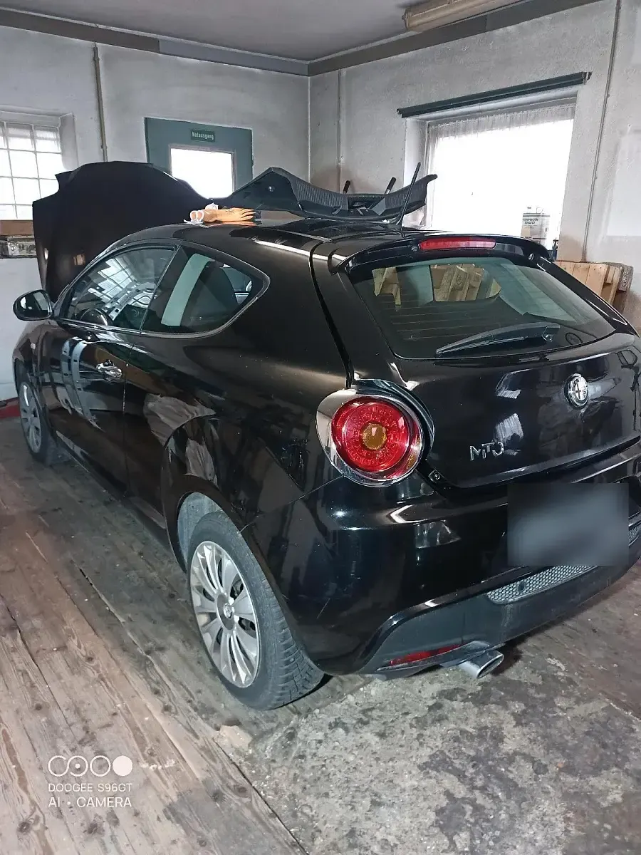 Gebraucht Alfa Romeo MiTo 2009 Schwarz Kleinwagen