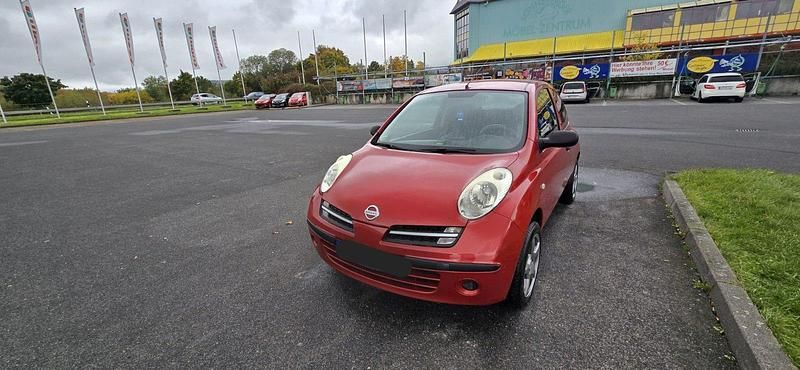 Rot Gebraucht 2006 Nissan Micra Kleinwagen | 2.000 € - Bild 1/4