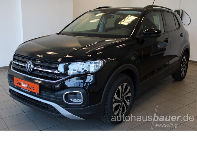Deep black perleffekt Gebraucht 2021 VW T-Cross Active SUV | 26.270 € - Bild 1/4