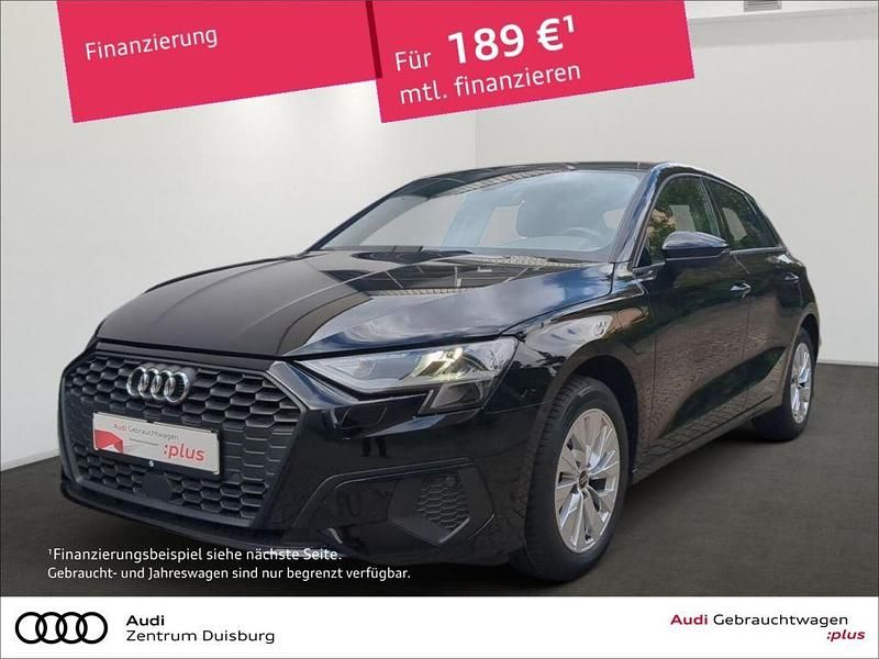 Brillantschwarz Gebraucht 2022 Audi A3 Sportback e-tron Limousine | 21.950 € - Bild 1/4