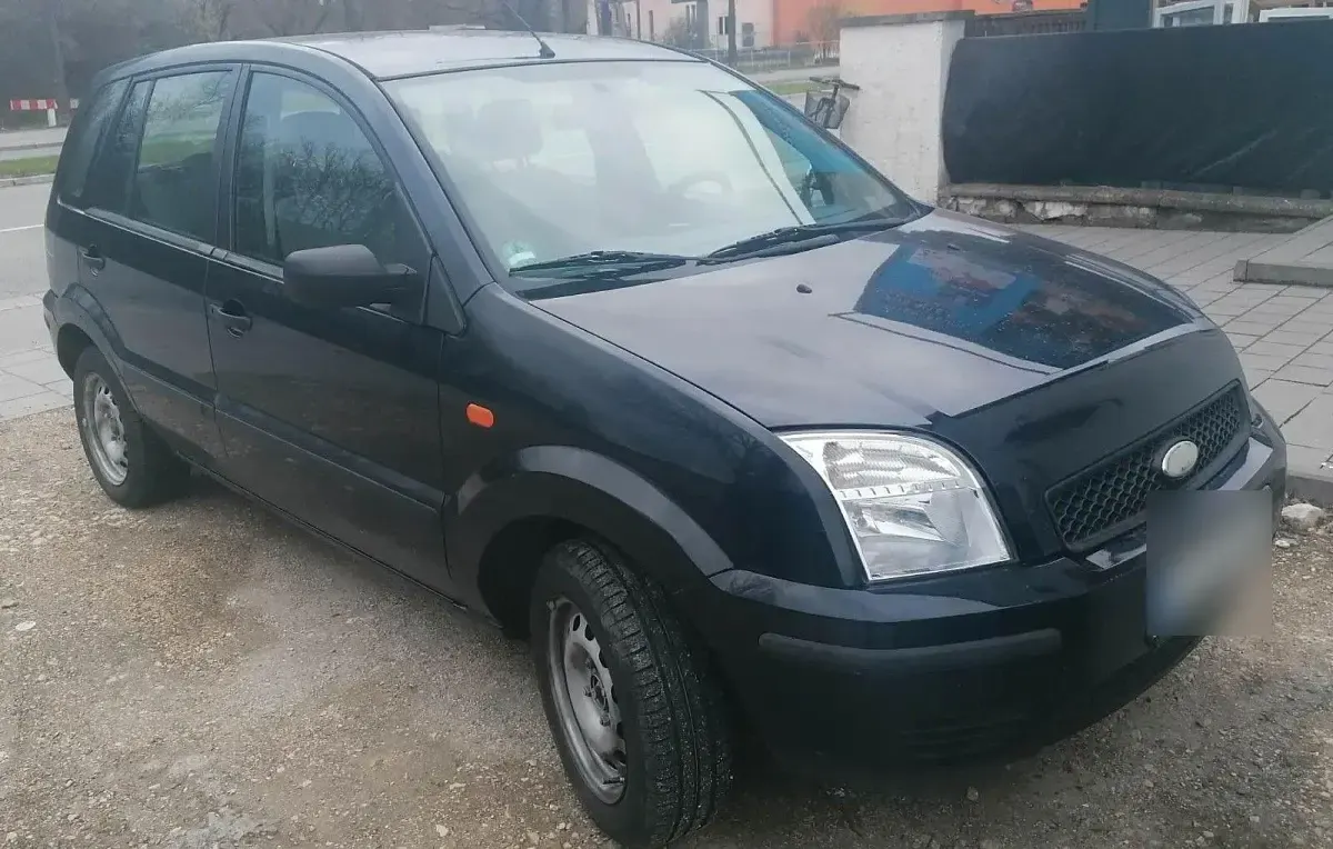 Gebraucht Ford Fusion 80 PS (58 kW) 2004 Blau Kleinwagen