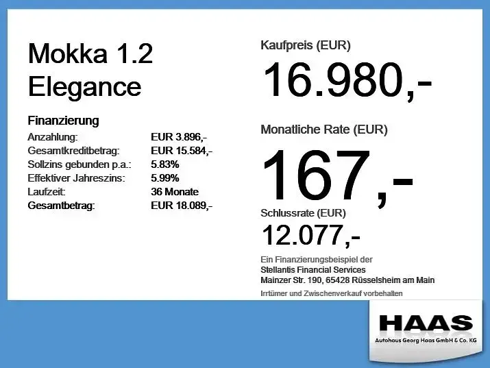 Gebraucht Opel Mokka Elegance 131 PS (96 kW) 2023 Kontrast grau/quarz silber SUV
