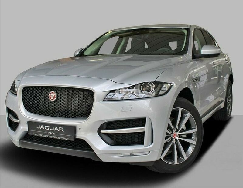 Silber Gebraucht 2019 Jaguar F-Pace R-Sport SUV | 29.844 € (Teuer) - Bild 1/4