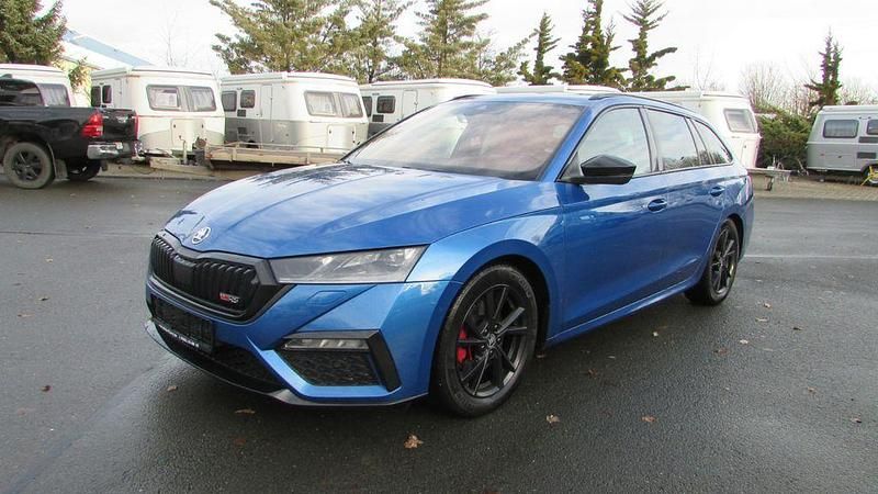 Gebraucht Skoda Octavia RS 200 PS (147 kW) 2021 Blau Kombi