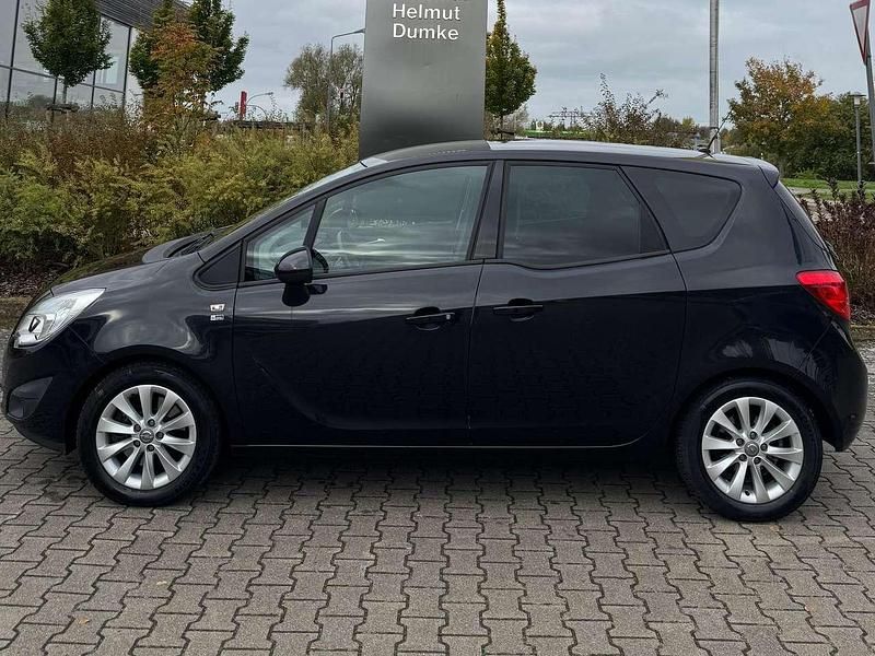 Graphitschwarz/carbon Gebraucht 2013 Opel Meriva Van / Kleinbus | 5.900 € (Fairer Preis) - Bild 1/4