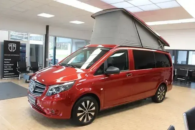 Gebraucht Mercedes V250 Marco Polo 190 PS (139 kW) 2021 Hyazinthrot metallic Van / Kleinbus