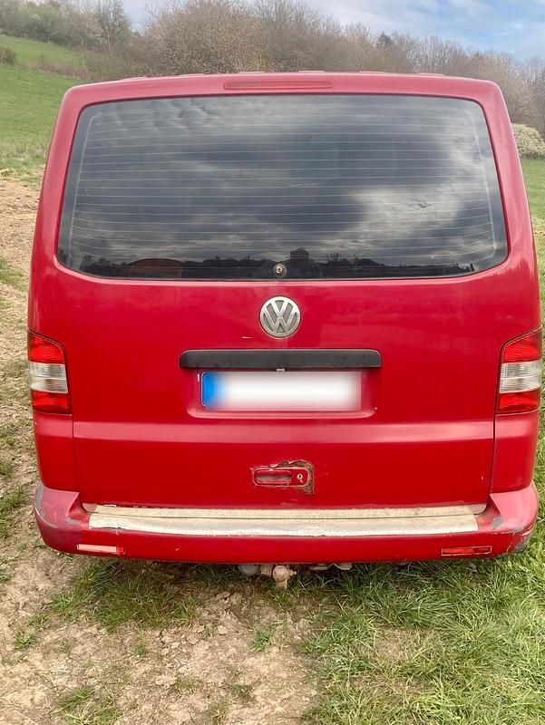 Usata VW Transporter 86 CV (63 kW) 2006 Rosso Furgone