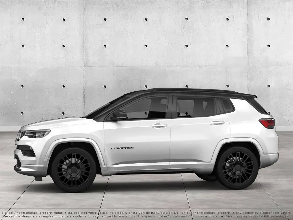 Gebraucht Jeep Compass 241 PS (177 kW) 2022 Black clear coat SUV
