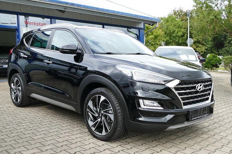 Schwarz Gebraucht 2019 Hyundai Tucson Premium SUV | 19.990 € (Fairer Preis) - Bild 1/4