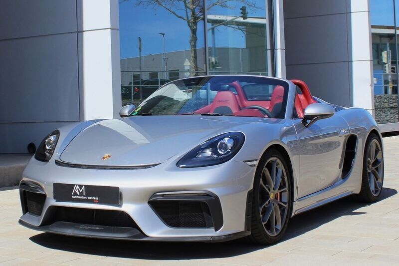 Silber Gebraucht 2023 Porsche Boxster Spyder Cabrio | 103.300 € - Bild 1/4