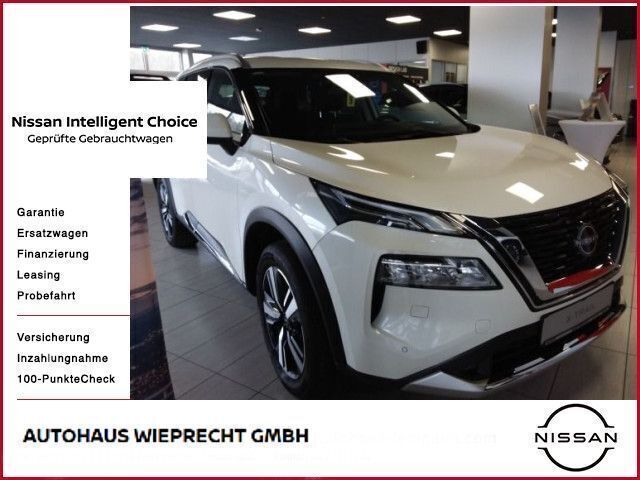 Brilliant white (m) Gebraucht 2024 Nissan X-Trail Tekna SUV | 39.500 € (Teuer) - Bild 1/4