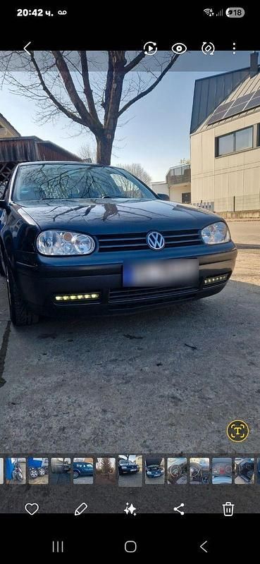 Gebraucht VW Golf IV Basis 105 PS (77 kW) 2001 Schwarz Limousine