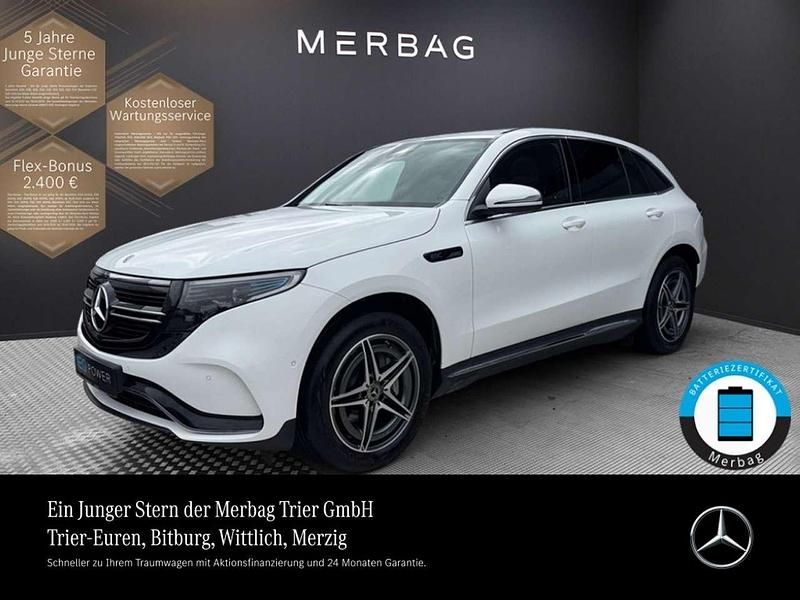 Weiß Gebraucht 2022 Mercedes EQC400 AMG SUV | 36.760 € (Guter Preis) - Bild 1/4