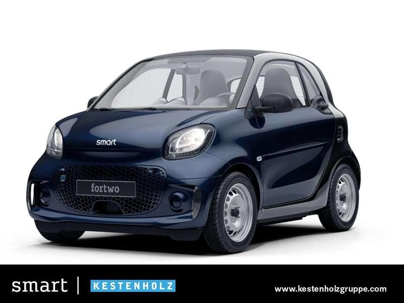 Blau Gebraucht 2022 Smart ForTwo Electric Drive Coupé | 10.890 € (Guter Preis) - Bild 1/4