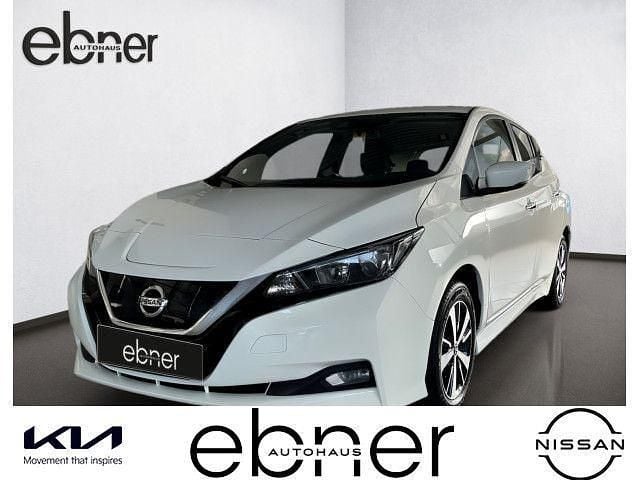 White (s) Gebraucht 2021 Nissan Leaf Acenta Kleinwagen | 12.290 € (Guter Preis) - Bild 1/4