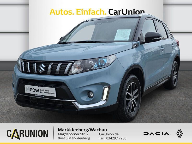 Blau Gebraucht 2019 Suzuki Vitara SUV | 16.490 € (Guter Preis) - Bild 1/4
