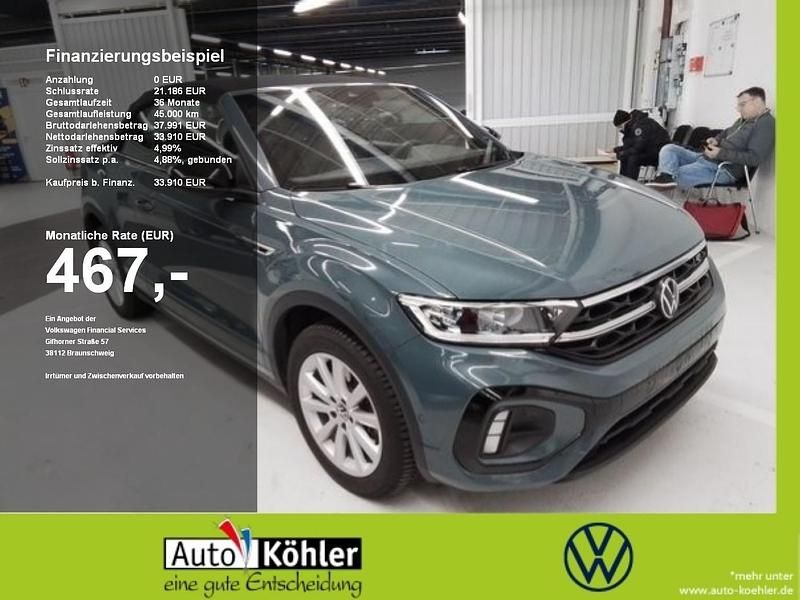 Gebraucht VW T-Roc R-line 150 PS (110 kW) 2025 Petroleum blue SUV