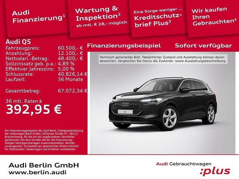Gebraucht Audi Q5 Ambiente 204 PS (150 kW) 2025 Mythosschwarz metallic SUV