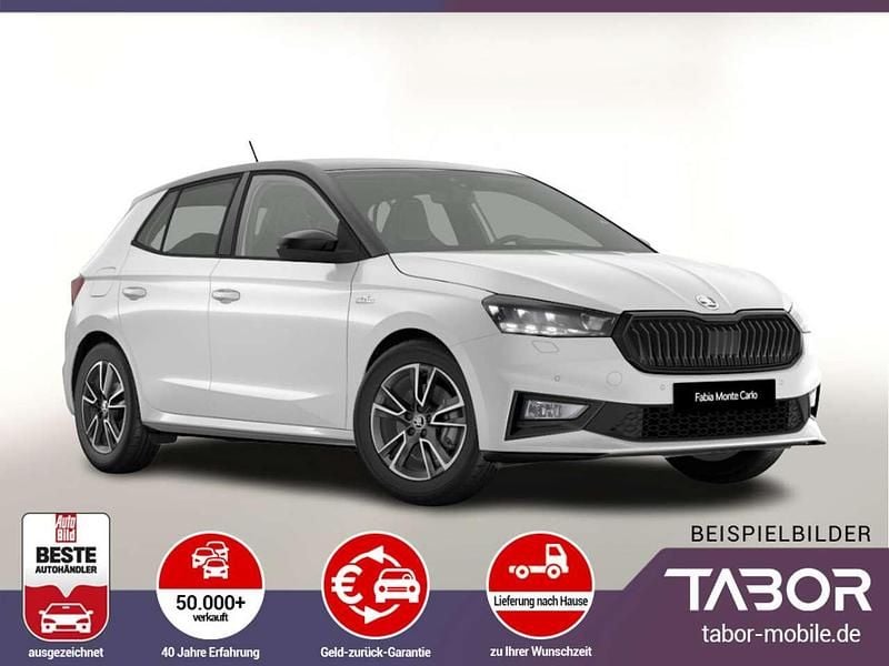 Moonweiß perleffekt / dachfar Neu 2025 Skoda Fabia Kleinwagen | 24.888 € (Fairer Preis) - Bild 1/4