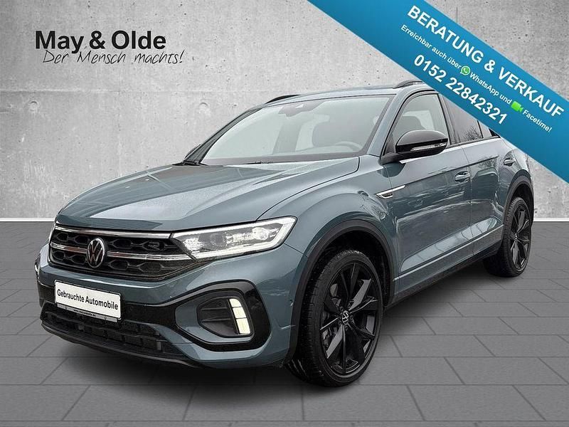 Blau Gebraucht 2024 VW T-Roc R-line SUV | 28.770 € (Fairer Preis) - Bild 1/4