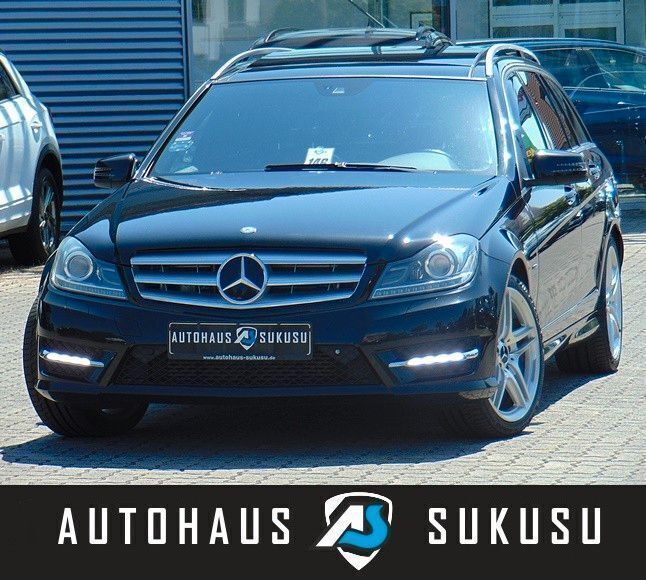 Schwarz Gebraucht 2012 Mercedes C350 Avantgarde Limousine | 13.990 € (Etwas zu teuer) - Bild 1/4