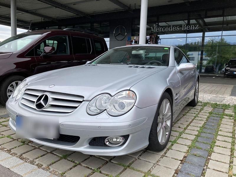Silber Gebraucht 2007 Mercedes SL350 Cabrio | 21.000 € (Guter Preis) - Bild 1/4