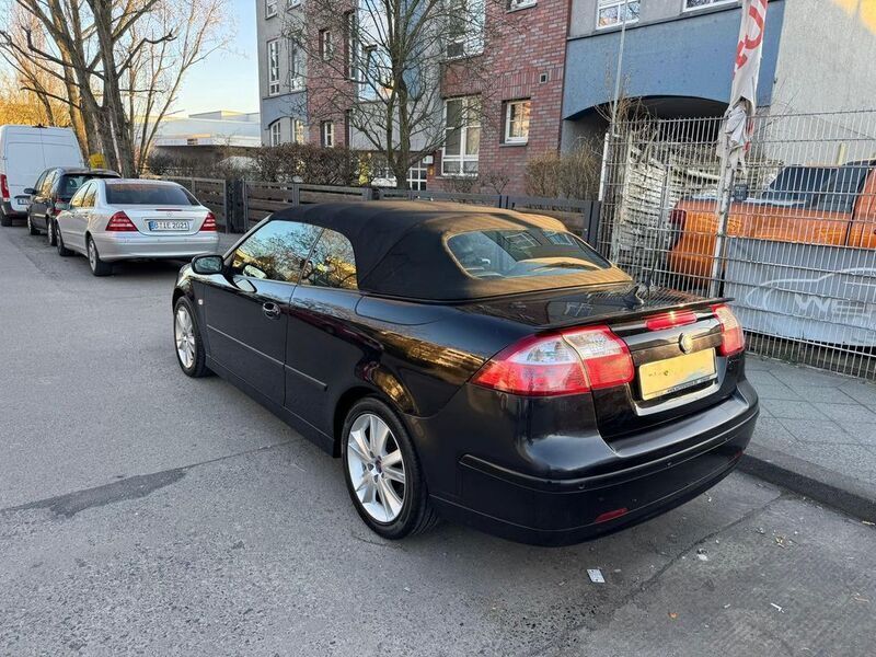 Gebraucht Saab 9-3 Cabriolet Vector 150 PS (110 kW) 2007 Schwarz Cabrio