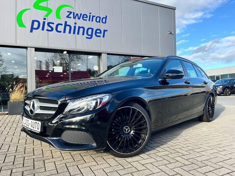 Schwarz Gebraucht 2017 Mercedes C200 Kombi | 16.990 € (Etwas zu teuer) - Bild 1/4