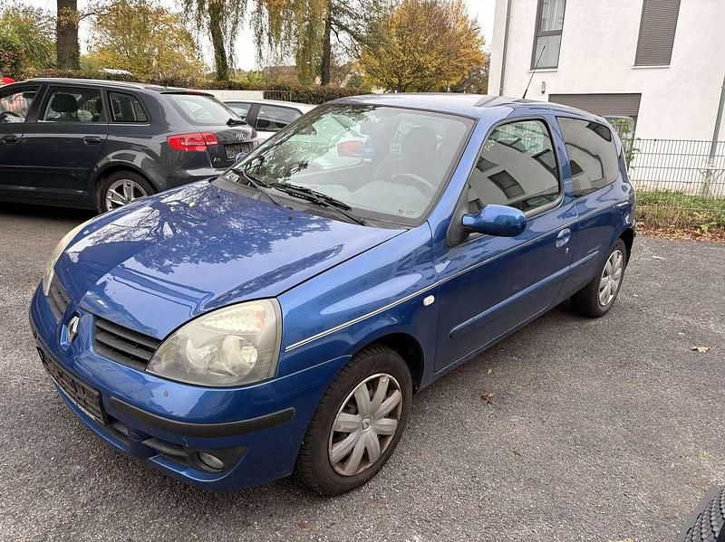 Extremblau Gebraucht 2008 Renault Clio II Campus Kleinwagen | 1.250 € - Bild 1/4
