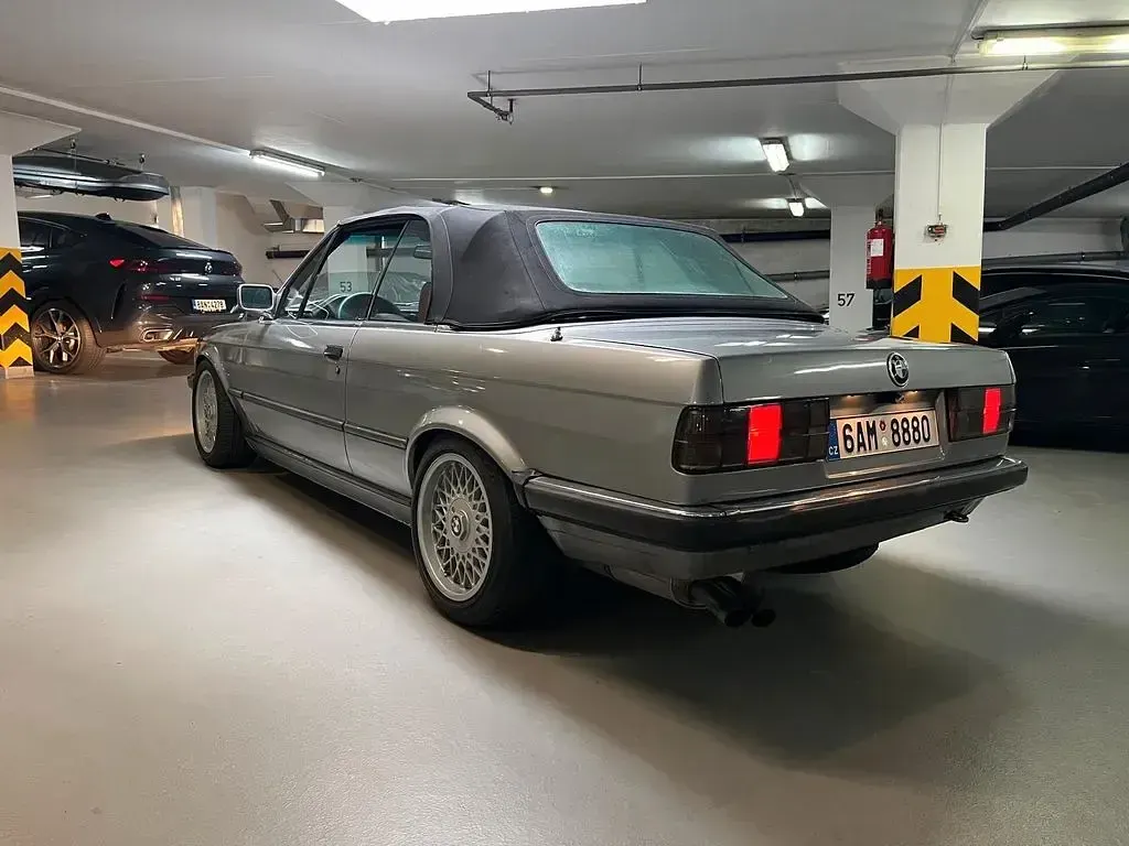 Gebraucht BMW 325 Cabriolet Sport Line 170 PS (125 kW) 1991 Grau Cabrio