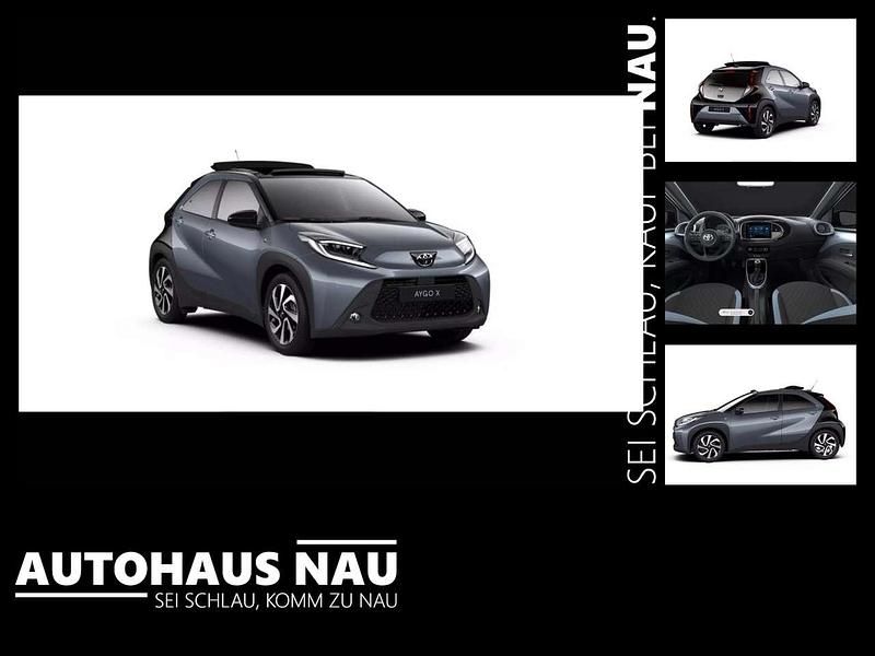 Celestite grey (1k3)/ black mi Neu 2025 Toyota Aygo Kleinwagen | 18.190 € - Bild 1/4