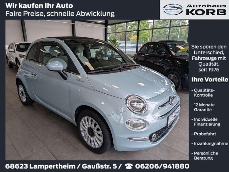 Taugrün Gebraucht 2022 Fiat 500C Dolcevita Cabrio | 14.850 € (Fairer Preis) - Bild 1/4