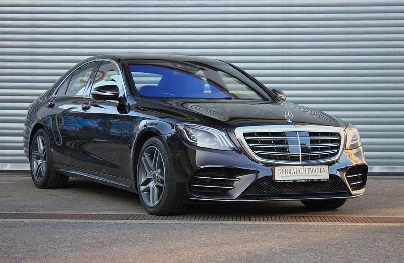 Schwarz Gebraucht 2017 Mercedes S560 Sport Limousine | 52.955 € (Etwas zu teuer) - Bild 1/4