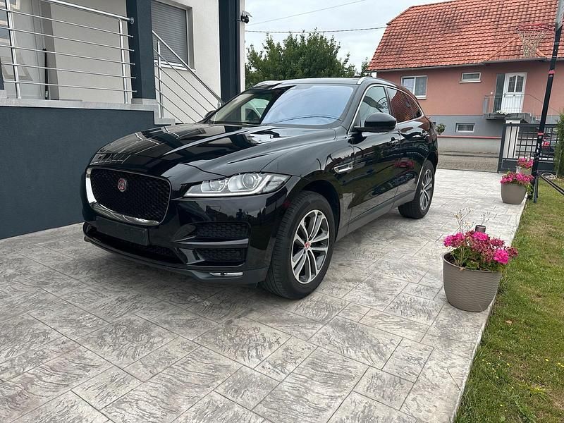 Schwarz Gebraucht 2016 Jaguar F-Pace Prestige SUV | 15.999 € (Fairer Preis) - Bild 1/4