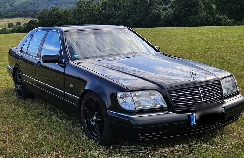 Schwarz Gebraucht 1998 Mercedes S320 Limousine | 8.600 € (Superpreis) - Bild 1/4