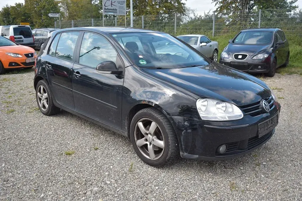 Gebraucht VW Golf V Goal 102 PS (75 kW) 2006 Schwarz Kleinwagen