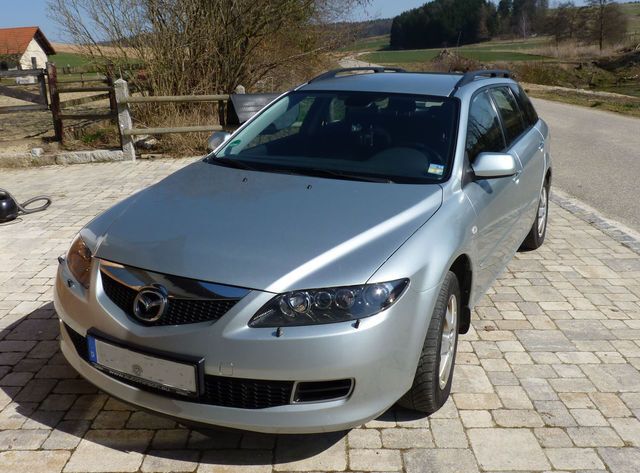 Gebraucht Mazda 6 143 PS (105 kW) 2007 Silber metallic Kombi